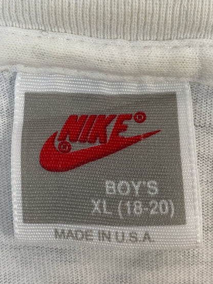 【現状渡し品】【メンズ】 NIKE ナイキ 90'S MICHAEL JORDAN TEE 90年代 マイケル ジョーダン ティー 半袖 ショートスリーブ Ｔシャツ ヴィンテージ 146-260804-hu-19-min サイズ：XL カラー：ホワイト 万代Net店