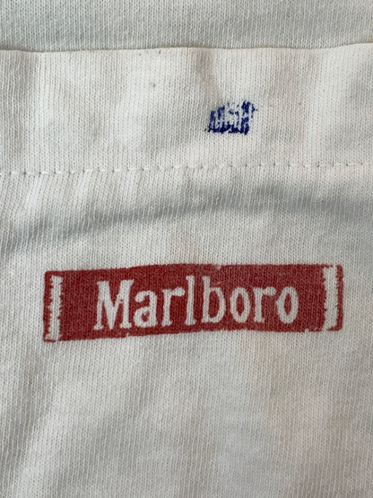 【中古品】【メンズ】 MARLBORO マールボロ マルボロ CACTUS RODEO COUNTRY STORE TEE ロデオ カントリー ストア ティー 半袖 ティーシャツ Ｔシャツ ショートスリーブ 146-260804-hu-55-min サイズ：XL カラー：ホワイト 万代Net店