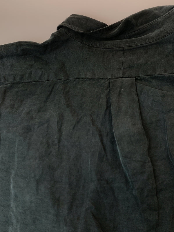 【中古品】【メンズ】 RALPH LAUREN ラルフローレン BLAKE BD SHIRT ブレイク ビーディー シャツ 長袖 ロングスリーブ 146-260804-hu-58-min サイズ：XXL カラー：ブラック 万代Net店