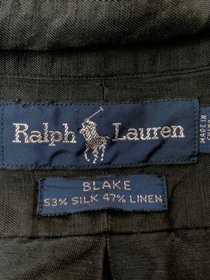 【中古品】【メンズ】 RALPH LAUREN ラルフローレン BLAKE BD SHIRT ブレイク ビーディー シャツ 長袖 ロングスリーブ 146-260804-hu-58-min サイズ：XXL カラー：ブラック 万代Net店