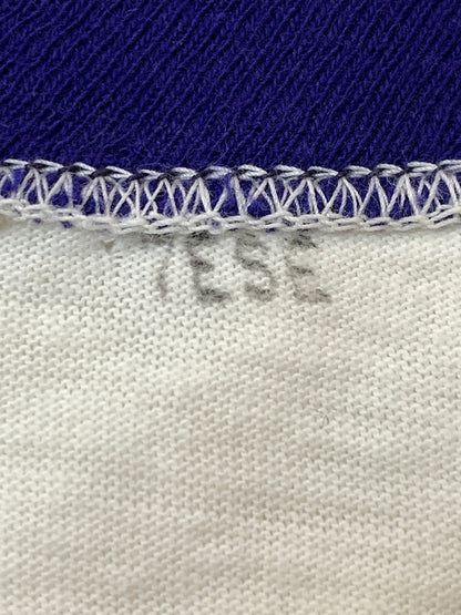 【中古品】【メンズ】 CHAMPION チャンピオン 60'S RINGER TEE 60年代 リンガー ティー 半袖 Ｔシャツ ティーシャツ ショートスリーブ 146-260804-hu-53-min サイズ：XL カラー：ホワイト/パープル 万代Net店