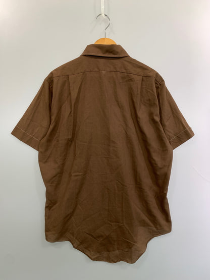 【中古品】【メンズ】 MARLBORO マールボロ マルボロ S S SHIRT 半袖 ショートスリーブ シャツ 146-260804-hu-52-min サイズ：L カラー：ブラウン 万代Net店
