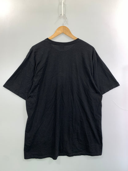 【中古品】【メンズ】 STUSSY ステューシー LOGO PRINT TEE ロゴ プリント ティー 半袖 Ｔシャツ ティーシャツ ショートスリーブ 142-260804-hu-54-min サイズ：L カラー：ブラック 万代Net店