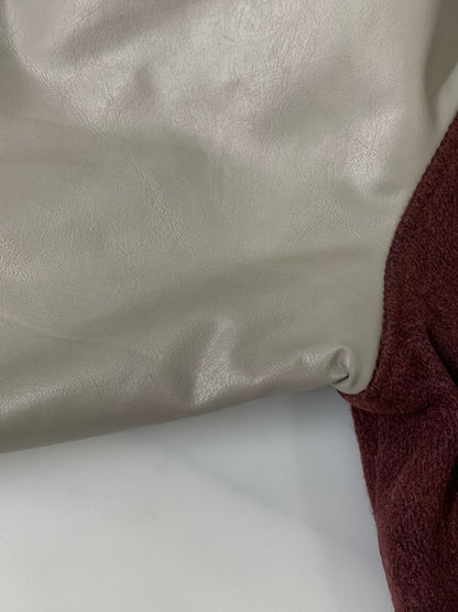 【中古品】【メンズ】 MECA SPORTSWEAR メカスポーツウェア WOOL STADIUM JACKET ウール スタジアム ジャケット スタジャン 上着 146-260811-hu-19-min サイズ：L カラー：グレー/ボルドー 万代Net店