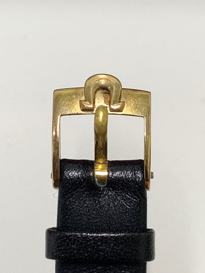 【中古品】【メンズ】 OMEGA GENEVE オメガジュネーブ 70's TEXTURED DIAL WATCH 70年代 テクスチャード ダイアル ウォッチ 腕時計 197-260806-yn-22-min カラー：ベルト：ブラック/文字盤：ネイビー 万代Net店
