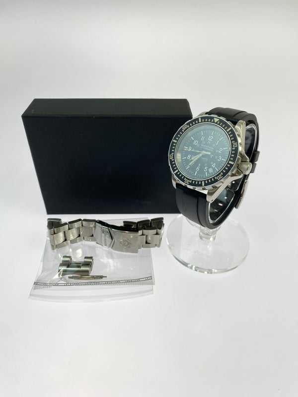【中古品】【メンズ】 MARATHON マラソン GSAR AUTOMATIC DIVERS 300M ジーサー オートマティック ダイバーズ 腕時計 195-260806-yn-18-min カラー：ブラック 万代Net店