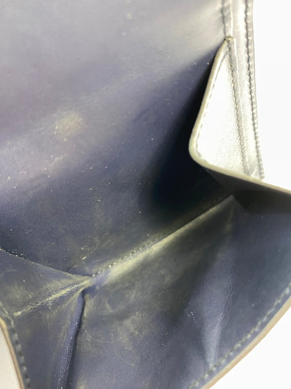 【現状渡し品】【メンズ/レディース】 LOEWE ロエベ PUZZLE FDGE BIFOLD COIN WALLET パズル バイフォールド コインウォレット 二つ折り財布 181-260806-yn-11-min カラー：ネイビー 万代Net店
