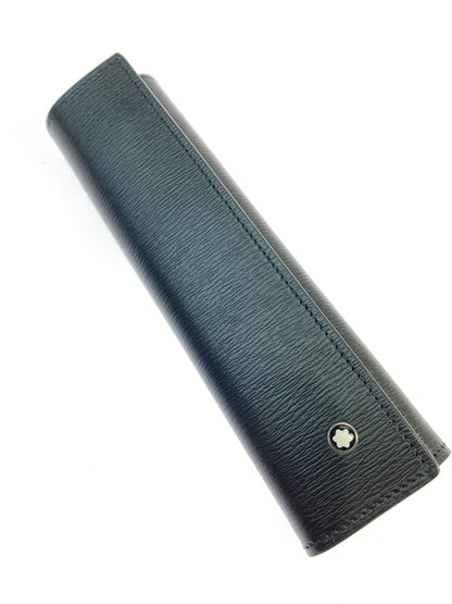 【中古品】【メンズ】 MONTBLANC モンブラン PENCIL CASE ペンケース 208-260806-yn-30-min カラー：ブラック 万代Net店