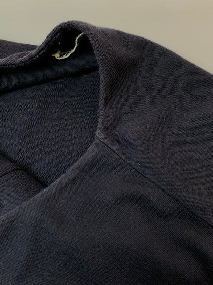 【中古品】【メンズ】 AURALEE オーラリー HIGH GAUGE PIQUE DOUBLE CLOTH HENLEY NECK ハイゲージ ピケ ダブルクロス ヘンリーネック A8SH02HK 半袖 ショートスリーブ ティーシャツ Tシャツ 140-260804-hu-57-min サイズ：4 カラー：ネイビー 万代Net店
