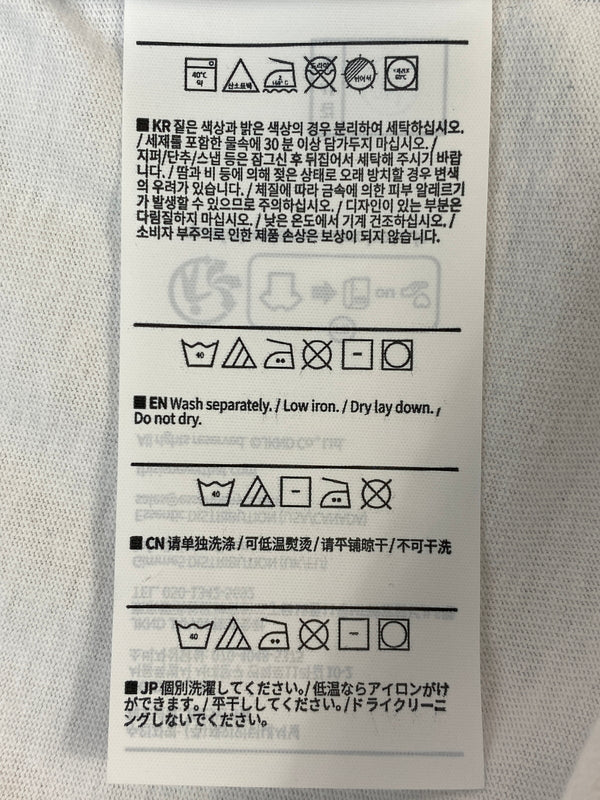 【中古品】【メンズ】 THIHISNEVERTHAT ディスイズネバーザット BRUSHED PAINT TEE ブラッシュド ペイント ティー TN261TTSST06 半袖 Tシャツ ショートスリーブ ティーYシャツ 140-260804-hu-18-min サイズ：XL カラー：ホワイト 万代Net店