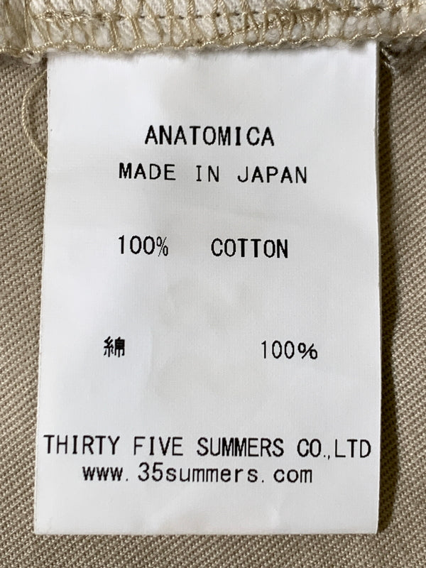 【中古品】【メンズ】 ANATOMICA アナトミカ CHINO PANTS チノ パンツ ボトムス 151-260812-hu-02-min サイズ：30 カラー：ベージュ 万代Net店