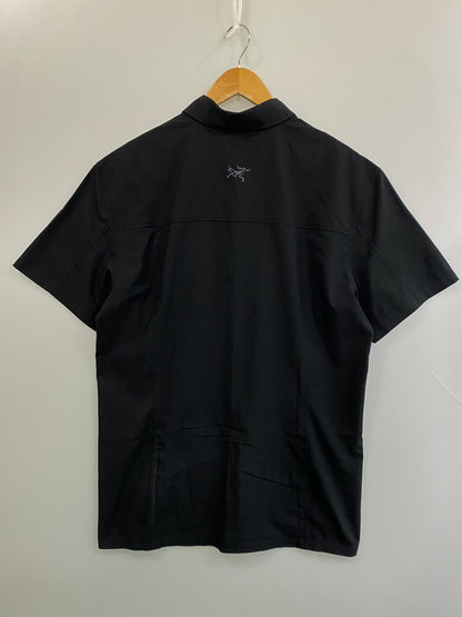 【中古品】【メンズ】 ARC'TERYX アークテリクス スカイラインシャツ 19076-110892 半袖 シャツ ショートスリーブ 144-260804-hu-08-min サイズ：L カラー：ブラック 万代Net店