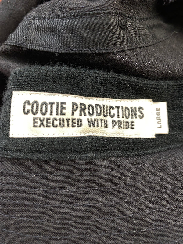 【中古品】【メンズ/レディース】 COOTIE PRODUCTIONS クーティ ー プロダクションズ BUCKET HAT バケット ハット 帽子 185-260809-em-09-min サイズ：L カラー：ブラック 万代Net店