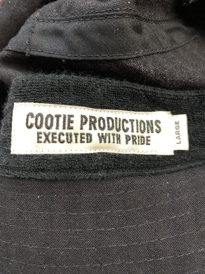 【中古品】【メンズ/レディース】 COOTIE PRODUCTIONS クーティ ー プロダクションズ BUCKET HAT バケット ハット 帽子 185-260809-em-09-min サイズ：L カラー：ブラック 万代Net店