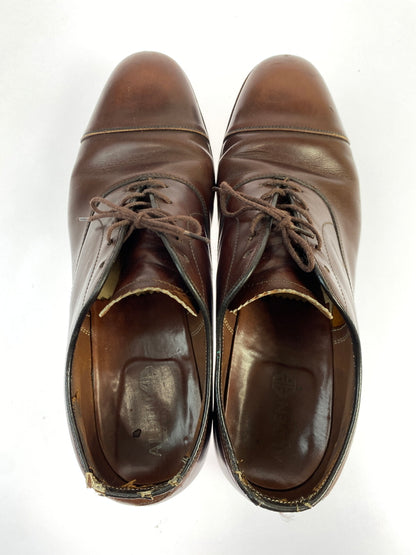 【現状渡し品】【メンズ】 ALDEN オールデン 921 BROWN STRAIGHT TIP DRESS SHOES ストレート チップ ドレス シューズ 164-260805-zi-24-min サイズ：10 カラー：ブラウン 万代Net店