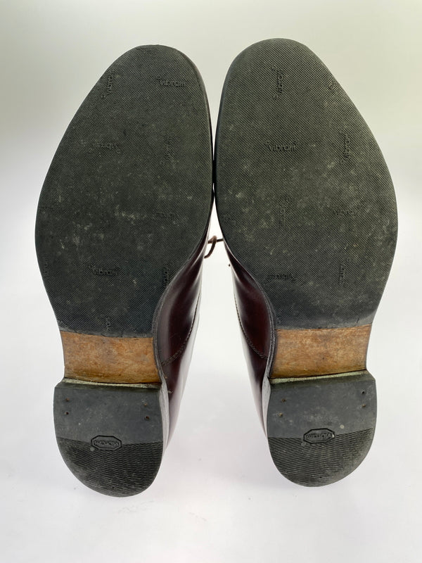 【現状渡し品】【メンズ】 ALDEN オールデン 921 BROWN STRAIGHT TIP DRESS SHOES ストレート チップ ドレス シューズ 164-260805-zi-24-min サイズ：10 カラー：ブラウン 万代Net店