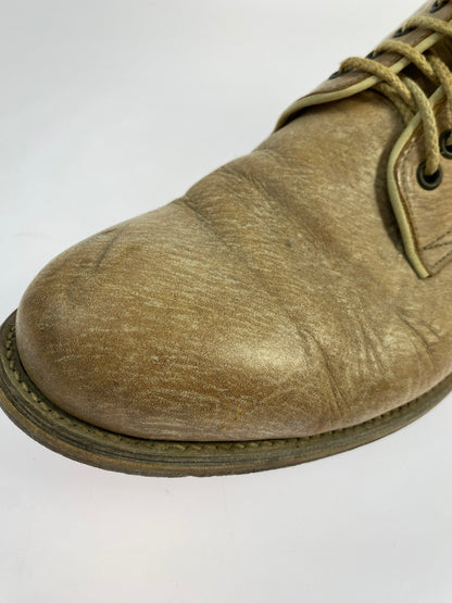 【現状渡し品】【メンズ】 ALFREDOBANNISTER アルフレッドバニスター チャッカブーツ 靴 165-260805-zi-27-min サイズ：43 カラー：ベージュ 万代Net店