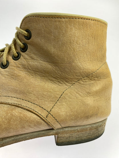 【現状渡し品】【メンズ】 ALFREDOBANNISTER アルフレッドバニスター チャッカブーツ 靴 165-260805-zi-27-min サイズ：43 カラー：ベージュ 万代Net店