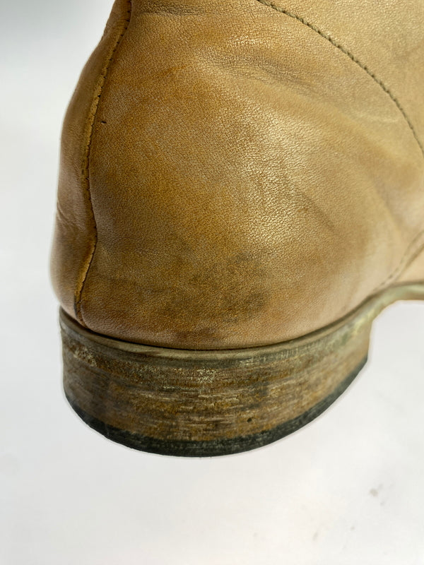 【現状渡し品】【メンズ】 ALFREDOBANNISTER アルフレッドバニスター チャッカブーツ 靴 165-260805-zi-27-min サイズ：43 カラー：ベージュ 万代Net店
