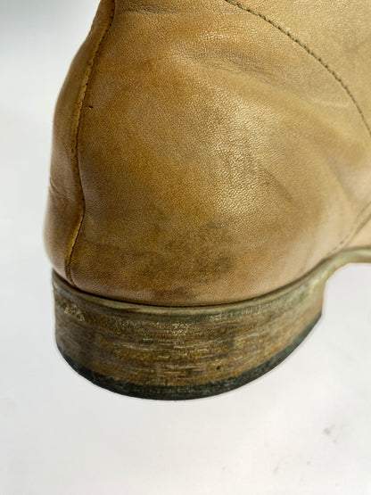 【現状渡し品】【メンズ】 ALFREDOBANNISTER アルフレッドバニスター チャッカブーツ 靴 165-260805-zi-27-min サイズ：43 カラー：ベージュ 万代Net店