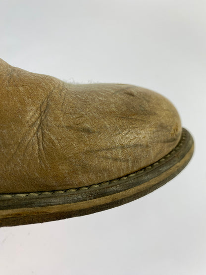 【現状渡し品】【メンズ】 ALFREDOBANNISTER アルフレッドバニスター チャッカブーツ 靴 165-260805-zi-27-min サイズ：43 カラー：ベージュ 万代Net店
