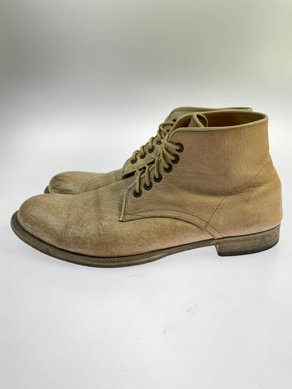 【現状渡し品】【メンズ】 ALFREDOBANNISTER アルフレッドバニスター チャッカブーツ 靴 165-260805-zi-27-min サイズ：43 カラー：ベージュ 万代Net店