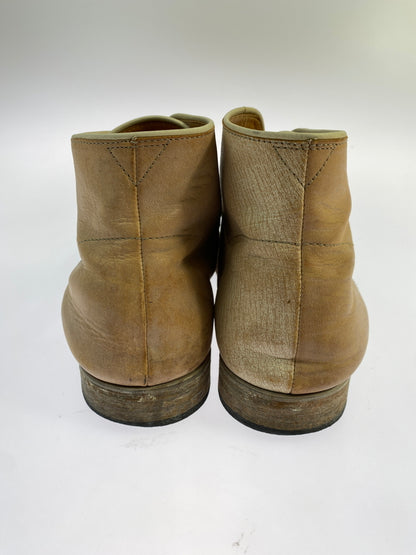 【現状渡し品】【メンズ】 ALFREDOBANNISTER アルフレッドバニスター チャッカブーツ 靴 165-260805-zi-27-min サイズ：43 カラー：ベージュ 万代Net店
