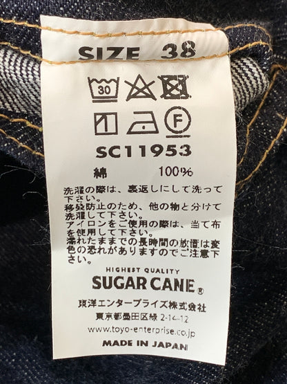 【中古品】【メンズ】 SUGAR CANE シュガーケーン 14.25OZ. DENIM JACKET 1953 MODEL SC11953 デニムジャケット アウター 145-260804-yn-39-min サイズ：38 カラー：インディゴ 万代Net店