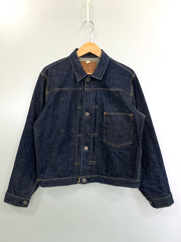 【中古品】【メンズ】 BUZZ RICKSON'S バズリクソンズ WORLD WAR II DENIM BLOUSE BR16041 大戦モデル デニムブラウズ ジャケット アウター 145-260804-yn-41-min サイズ：40 カラー：インディゴ 万代Net店