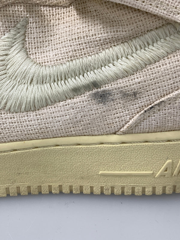 【現状渡し品】【メンズ】 NIKE ナイキ AIR FORCE 1 07 MID SP STUSSY DJ7841-200 エア フォース 1 ミッド スペシャル ステューシー スニーカー 靴 160-260804-yn-25-min サイズ：29.5cm US11.5 カラー：FOSSIL/FOSSIL-FOSSIL 万代Net店