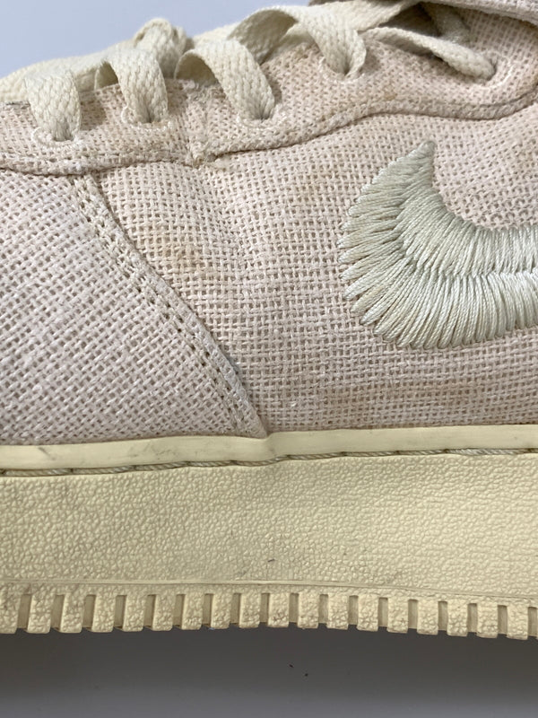 【現状渡し品】【メンズ】 NIKE ナイキ AIR FORCE 1 07 MID SP STUSSY DJ7841-200 エア フォース 1 ミッド スペシャル ステューシー スニーカー 靴 160-260804-yn-25-min サイズ：29.5cm US11.5 カラー：FOSSIL/FOSSIL-FOSSIL 万代Net店