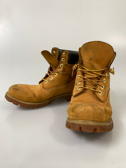 【現状渡し品】【メンズ】 TIMBERLAND ティンバーランド 6INCH PREMIUM BOOTS 10061-8340 6インチ プレミアム ブーツ 靴 164-260804-yn-35-min サイズ：11M カラー：カーキ 万代Net店