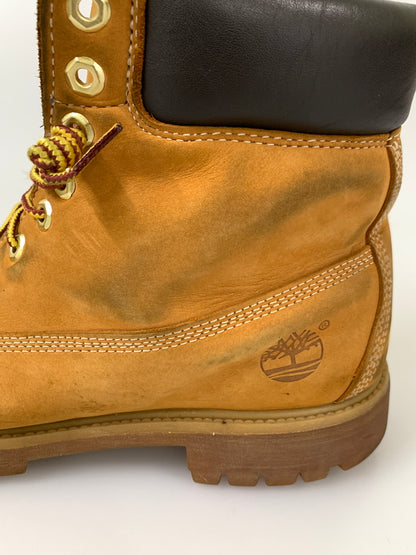 【現状渡し品】【メンズ】 TIMBERLAND ティンバーランド 6INCH PREMIUM BOOTS 10061-8340 6インチ プレミアム ブーツ 靴 164-260804-yn-35-min サイズ：11M カラー：カーキ 万代Net店