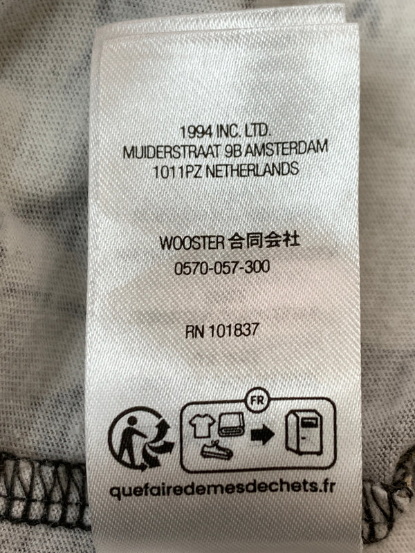 【中古品】【メンズ】 SUPREME×MARTINE ROSE シュプリーム マーティン ローズ S S TOP ショートスリーブ トップ 半袖 Ｔシャツ ティーシャツ 149-260804-hu-38-min サイズ：L カラー：マルチカラー 万代Net店