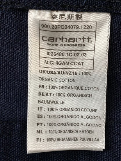 【中古品】【メンズ】 CARHARTT WIP カーハート MICHIGAN COAT ミシガンコート アウター 142-260804-yn-40-min サイズ：M カラー：ネイビー 万代Net店