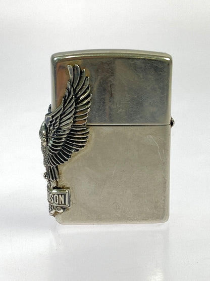 【中古品】【メンズ/レディース】 ZIPPO ジッポ HARLEY-DAVIDSON USA製 25年1月製造 ハーレーダビッドソン オイルライター アメリカ製 206-260809-em-32-min カラー：シルバー 万代Net店