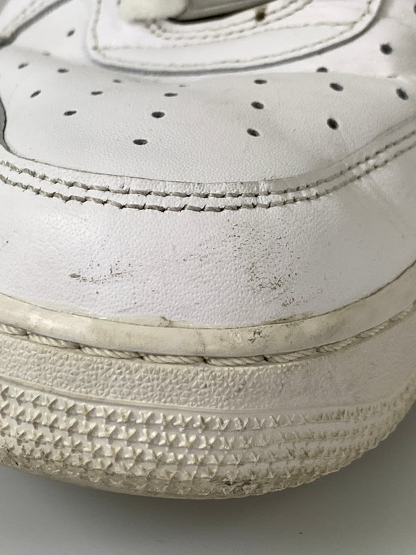 【現状渡し品】【メンズ】 NIKE ナイキ AIR FORCE 1 LOW '07 CW2288-111 エア フォース 1 07 スニーカー 靴 160-260804-yn-27-min サイズ：27.5cm US9.5 カラー：WHITE/WHITE 万代Net店