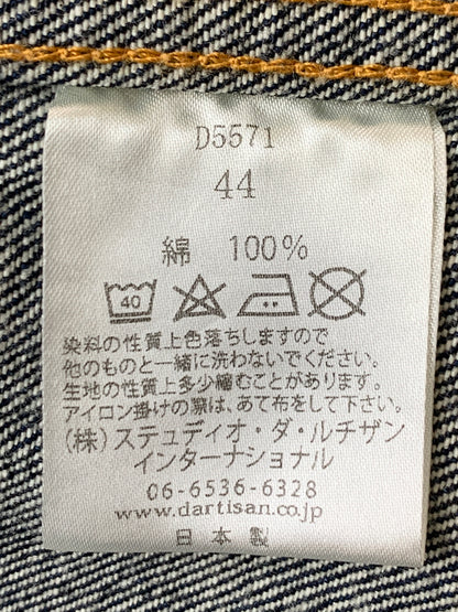 【中古品】【メンズ】 STUDIO D’ARTISAN ステュディオダルチザン DENIM WESTERN SHIRT D5571 デニム ウエスタンシャツ 長袖シャツ トップス 145-260804-yn-37-min サイズ：44 カラー：インディゴ 万代Net店