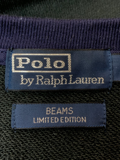 【中古品】【メンズ】 POLO by RALPH LAUREN ポロバイラルフローレン BEAMS LIMITED EDITION SWEATSHIRT トレーナー スウェット ロングスリーブ 長袖 147-260804-hu-46-min サイズ：XL カラー：ネイビー/グリーン/ボルドー 万代Net店