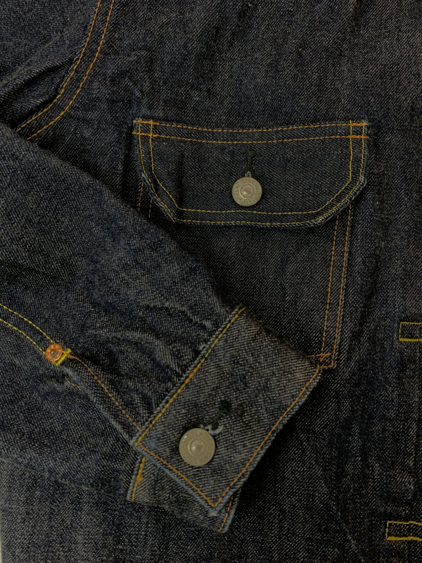 【中古品】【メンズ】 SUGAR CANE シュガーケーン 14.25OZ. DENIM JACKET 1953 MODEL SC11953 デニムジャケット アウター 145-260804-yn-38-min サイズ：42 カラー：インディゴ 万代Net店