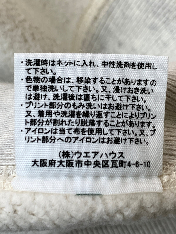 【中古品】【メンズ】 WAREHOUSE ウエアハウス REVERSE SWEAT スウェット トレーナー 145-260804-hu-39-min サイズ：XL カラー：ライトグレー 万代Net店