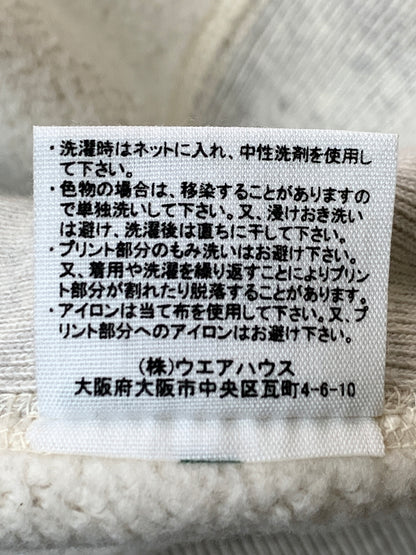 【中古品】【メンズ】 WAREHOUSE ウエアハウス REVERSE SWEAT スウェット トレーナー 145-260804-hu-39-min サイズ：XL カラー：ライトグレー 万代Net店