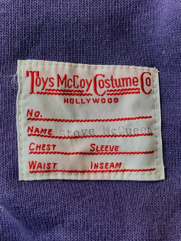【中古品】【メンズ】 TOY’S MCCOY トイズマッコイ 7分袖スウェット シャツ 長袖 トレーナー ロングスリーブ 145-260804-hu-48-min サイズ：42 カラー：パープル 万代Net店