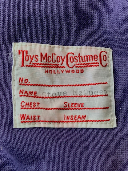 【中古品】【メンズ】 TOY’S MCCOY トイズマッコイ 7分袖スウェット シャツ 長袖 トレーナー ロングスリーブ 145-260804-hu-48-min サイズ：42 カラー：パープル 万代Net店