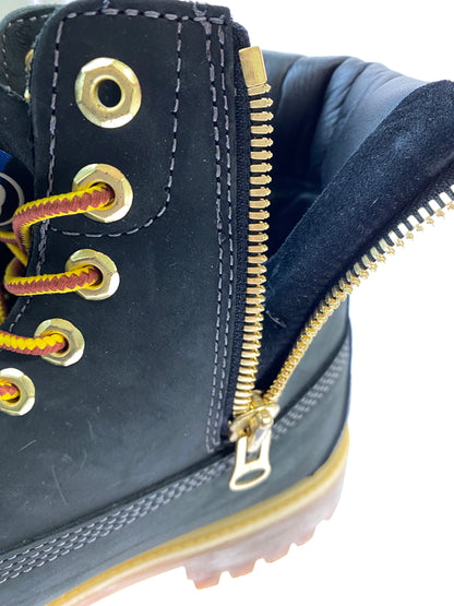 【中古品】【メンズ】 STUSSY ステューシー × TIMBERLAND ティンバーランド 6 INCH PREMIUM BOOTS SIDE ZIP プレミアム ブーツ サイドジップ 164-260805-zi-22-min サイズ：26.5cm カラー：ブラック 万代Net店