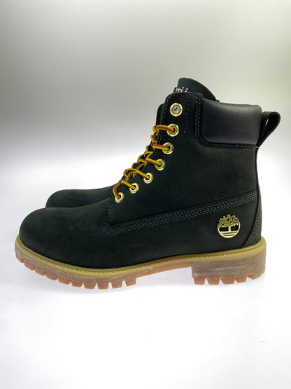 【中古品】【メンズ】 STUSSY ステューシー × TIMBERLAND ティンバーランド 6 INCH PREMIUM BOOTS SIDE ZIP プレミアム ブーツ サイドジップ 164-260805-zi-22-min サイズ：26.5cm カラー：ブラック 万代Net店