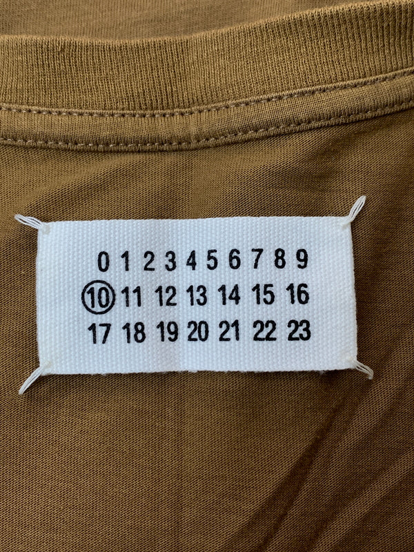 【中古品】【メンズ】 MAISON MARGIELA メゾン マルジェラ PACK TEE パックティー S50GC0425 S22431 半袖 Ｔシャツ ショートスリーブ 141-260804-hu-50-min サイズ：L カラー：ブラウン系 万代Net店