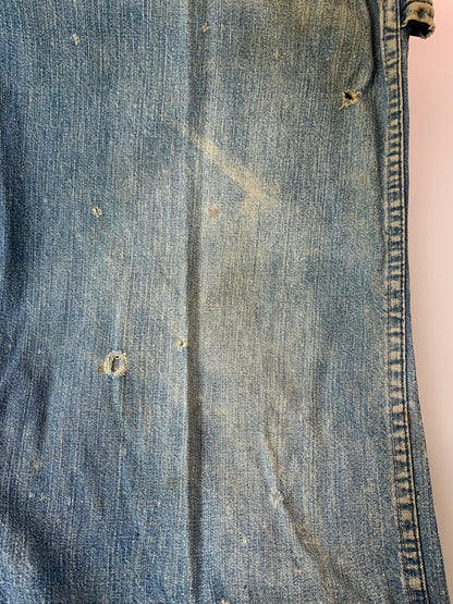 【現状渡し品】【メンズ】 WRANGLER ラングラー 60-70's DENIM ALL-IN-ONE 60-70年代 デニム オールインワン つなぎ 157-260804-yn-36-min サイズ：46 REGULAR カラー：インディゴ 万代Net店