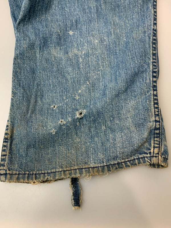 【現状渡し品】【メンズ】 WRANGLER ラングラー 60-70's DENIM ALL-IN-ONE 60-70年代 デニム オールインワン つなぎ 157-260804-yn-36-min サイズ：46 REGULAR カラー：インディゴ 万代Net店