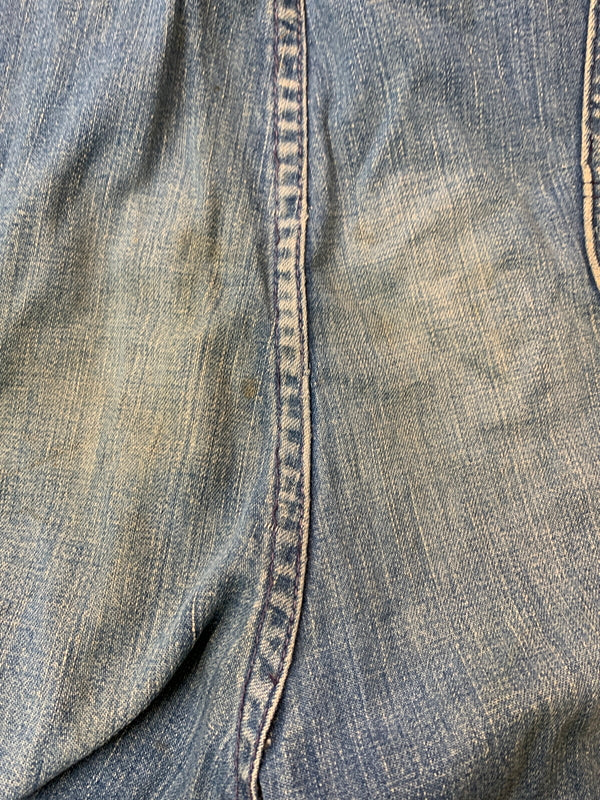 【現状渡し品】【メンズ】 WRANGLER ラングラー 60-70's DENIM ALL-IN-ONE 60-70年代 デニム オールインワン つなぎ 157-260804-yn-36-min サイズ：46 REGULAR カラー：インディゴ 万代Net店